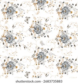 Patrón, impresión digital, impresión, flor, comercio, hermoso patrón, étnico, telón de fondo, Vector, Antiguas, geométrico, tela, tribal, tributo, Fondo de pantalla, fondo, sin costuras, ilustración, tradicional.