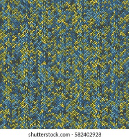 Pattern with doodle feathers. Perfect for textile and scrapbooking paper