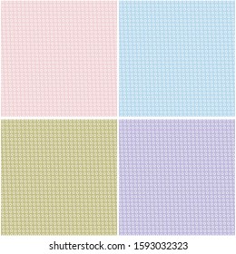 pattern dot star background colour set design
