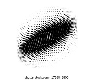 Pattern of dots, dotted lines, circles of different scale. Futuristic pattern. Monochrome backdrop to create backgrounds, templates, posters in a modern minimalist style.