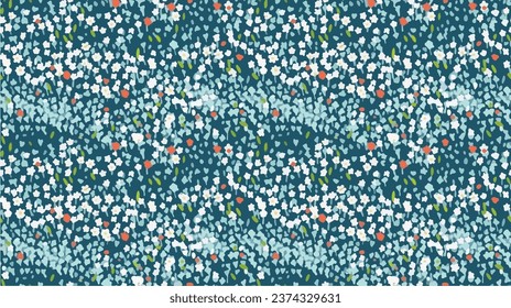 pattern with dots for fabric texture, summer dress pattern