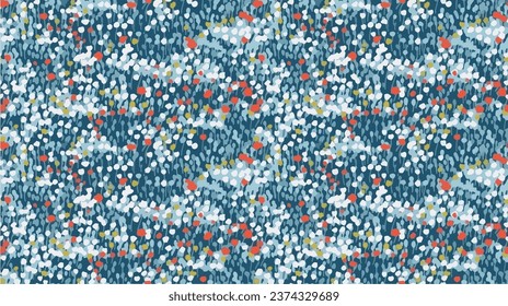 pattern with dots for fabric texture, summer dress pattern