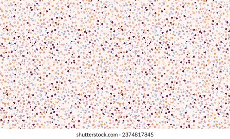 pattern with dots for fabric texture, summer dress pattern