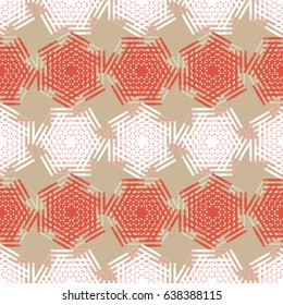 Pattern of dots. Vector seamless background. 
