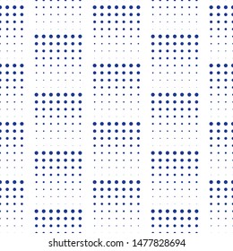 Pattern with dotted squares, subtle background, minimalist design, concept graphic