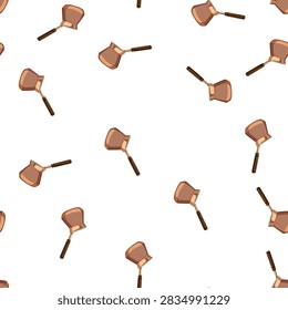 pattern drink cezve coffee cartoon. drink cezve coffee sign vector