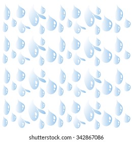 pattern with drops background in simple style 