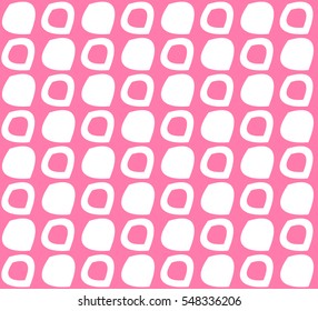 Pattern drops. Pink simple pattern.