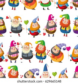 Pattern with the dwarves.