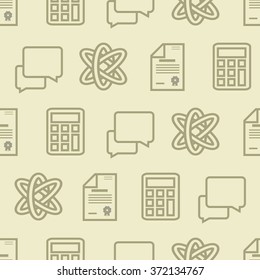 Pattern for education and school pictures