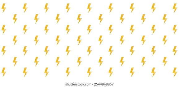 Pattern of electricity in transparent background Vector Illustration