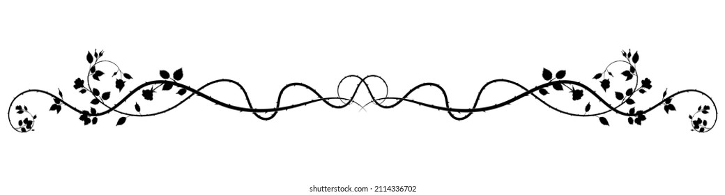 elemento patrón rosa planta de tejido espinoso espinoso. material vectorial de boceto