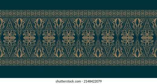 pattern element for textile border