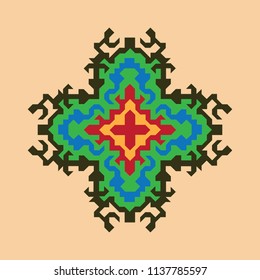 pattern element for textile designing