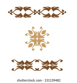 Pattern element for web design, vector illustration