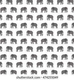 pattern elephant animal tender isolated icon vector illustration design