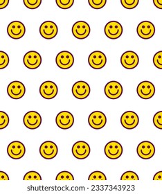 pattern emoticon smile yellow emotion