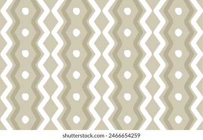 pattern in ethnic concept. There are geometric shapes in this ethnic pattern makes it looks Indian style This ethnic design is suitable for textile industry, fashion industry and also home decorating