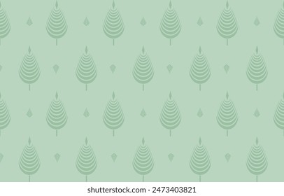 pattern in ethnic concept. There are geometric shapes in this ethnic pattern makes it looks Indian style This ethnic design is suitable for textile industry, fashion industry and also home decorating