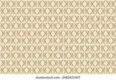 pattern in ethnic concept. There are geometric shapes in this ethnic pattern makes it looks Indian style This ethnic design is suitable for textile industry, fashion industry and also home decorating