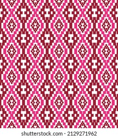 pattern ethnic or ethno mexican southwest sty boho or navajo. vector geomentric has stripe folk, native of textile or lace. design seamless line motif of aztec. fabric batik or kilim zigzag of tribal