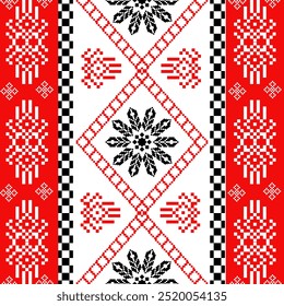Patrón Étnico Geométrico nativo tribal boho motivo azteca textil alfombra mandalas Fondo afroamericano ilustraciones azulejo textura de flores de papel tela Fondo de pantalla de cerámica