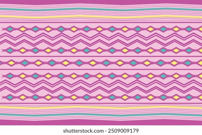 Patrón étnico oriental tradicional. patrón de tela de diseño textil bangladeshey' indonesio, indio, estilo azteca sin costuras Ilustración vectorial abstracta para ropa de impresión, textura, tela