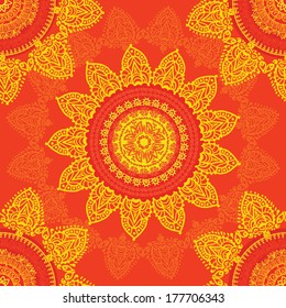 pattern in ethnic style