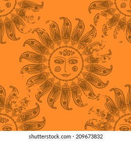 pattern in ethnic style  