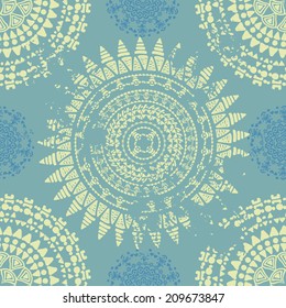 pattern in ethnic style  