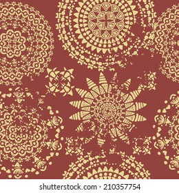 pattern in ethnic style  