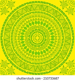 pattern in ethnic style  