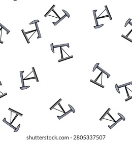 pattern exploration oil rig cartoon. extraction petroleum, derrick reservoir, production ging exploration oil rig sign vector