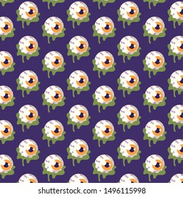 pattern of eyes scary halloween