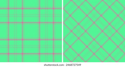 Pattern fabric background of texture check vector with a plaid textile tartan seamless. Set in trending colors for luxury modern curtain designs living room.