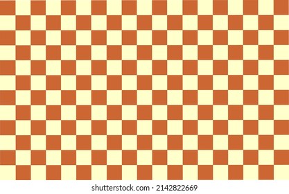 Pattern Fabric Background Vector Abstract Brown Grid Seamless