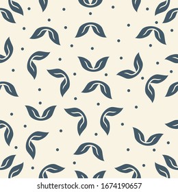 Pattern fabric designs with a leaf theme. Attractive designs and colors, for fabric and paper products.