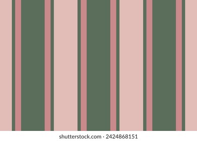 Pattern fabric textile of stripe background seamless with a lines texture vector vertical in pastel and red colors.
