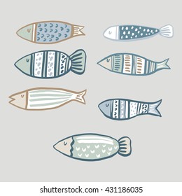 pattern with fish
