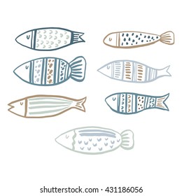pattern with fish