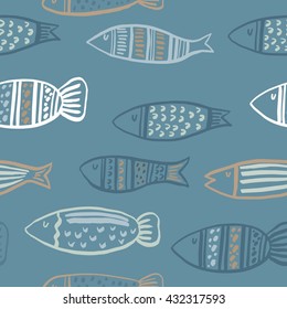 pattern with fish