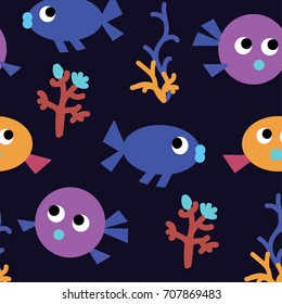 pattern fish kids