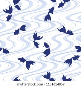 Pattern of the fish,
It repeats itself seamlessly,
