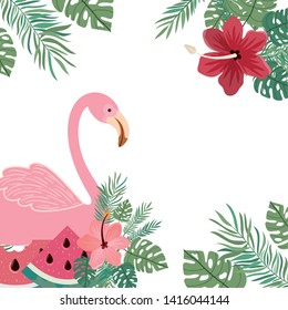 pattern of flemish with summer flowers