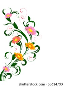 pattern floral branch
