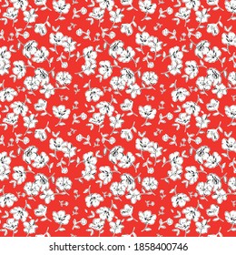 pattern floral disty flower design 