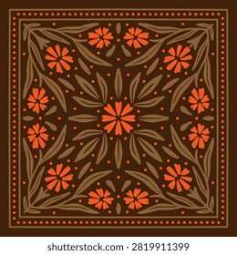  dibujo floral hoja
