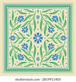 pattern floral drawing leaf