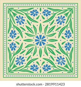 pattern floral drawing leaf