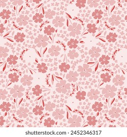 Muster florale Blume Design Stoff Illustration 